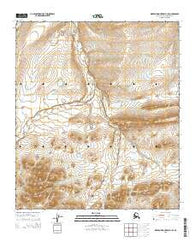 Misheguk Mountain D-1 SE Alaska Current topographic map, 1:25000 scale, 7.5 X 7.5 Minute, Year 2015