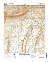 Misheguk Mountain D-3 NE Alaska Current topographic map, 1:25000 scale, 7.5 X 7.5 Minute, Year 2016