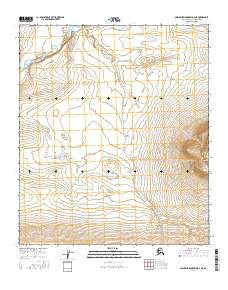 Misheguk Mountain D-4 NE Alaska Current topographic map, 1:25000 scale, 7.5 X 7.5 Minute, Year 2016