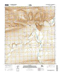 Misheguk Mountain D-4 NW Alaska Current topographic map, 1:25000 scale, 7.5 X 7.5 Minute, Year 2016