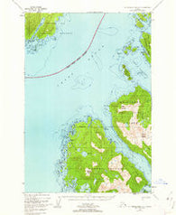 Mount Fairweather A-2 Alaska Historical topographic map, 1:63360 scale, 15 X 15 Minute, Year 1948