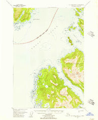 Mount Fairweather A-2 Alaska Historical topographic map, 1:63360 scale, 15 X 15 Minute, Year 1948