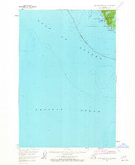 Mount Fairweather A-3 Alaska Historical topographic map, 1:63360 scale, 15 X 15 Minute, Year 1961