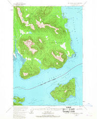 Mount Fairweather B-1 Alaska Historical topographic map, 1:63360 scale, 15 X 15 Minute, Year 1948