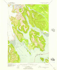 Mount Fairweather B-2 Alaska Historical topographic map, 1:63360 scale, 15 X 15 Minute, Year 1948