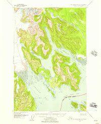 Mount Fairweather B-2 Alaska Historical topographic map, 1:63360 scale, 15 X 15 Minute, Year 1948
