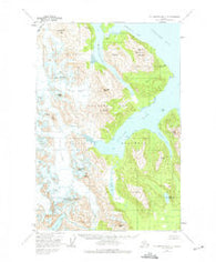 Mount Fairweather C-2 Alaska Historical topographic map, 1:63360 scale, 15 X 15 Minute, Year 1948