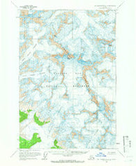 Mount Fairweather C-4 Alaska Historical topographic map, 1:63360 scale, 15 X 15 Minute, Year 1961