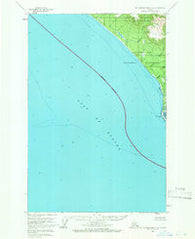 Mount Fairweather C-6 Alaska Historical topographic map, 1:63360 scale, 15 X 15 Minute, Year 1961