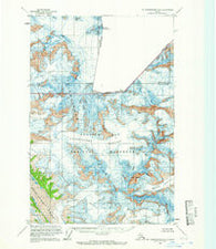 Mount Fairweather D-5 Alaska Historical topographic map, 1:63360 scale, 15 X 15 Minute, Year 1961