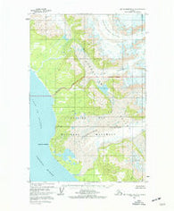 Mount Fairweather D-6 Alaska Historical topographic map, 1:63360 scale, 15 X 15 Minute, Year 1961