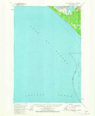 Mount Fairweather D-7 Alaska Historical topographic map, 1:63360 scale, 15 X 15 Minute, Year 1961