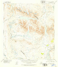 Mount Hayes A-5 Alaska Historical topographic map, 1:63360 scale, 15 X 15 Minute, Year 1952
