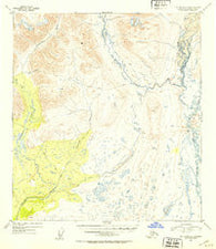 Mount Hayes A-6 Alaska Historical topographic map, 1:63360 scale, 15 X 15 Minute, Year 1952