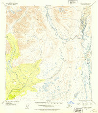 Mount Hayes A-6 Alaska Historical topographic map, 1:63360 scale, 15 X 15 Minute, Year 1952