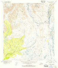Mount Hayes A-6 Alaska Historical topographic map, 1:63360 scale, 15 X 15 Minute, Year 1952