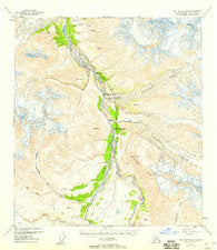 Mount Hayes B-4 Alaska Historical topographic map, 1:63360 scale, 15 X 15 Minute, Year 1954