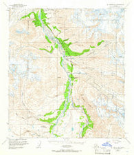 Mount Hayes B-4 Alaska Historical topographic map, 1:63360 scale, 15 X 15 Minute, Year 1954
