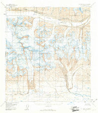 Mount Hayes B-5 Alaska Historical topographic map, 1:63360 scale, 15 X 15 Minute, Year 1951