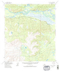 Mount Hayes C-1 Alaska Historical topographic map, 1:63360 scale, 15 X 15 Minute, Year 1955