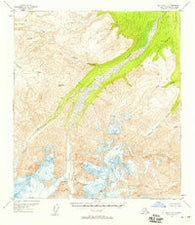 Mount Hayes C-3 Alaska Historical topographic map, 1:63360 scale, 15 X 15 Minute, Year 1954