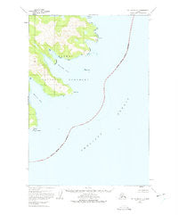 Mount Katmai A-1 Alaska Historical topographic map, 1:63360 scale, 15 X 15 Minute, Year 1951