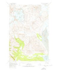 Mount Katmai A-4 Alaska Historical topographic map, 1:63360 scale, 15 X 15 Minute, Year 1951