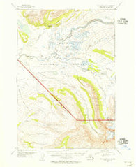 Mount Katmai A-6 Alaska Historical topographic map, 1:63360 scale, 15 X 15 Minute, Year 1951