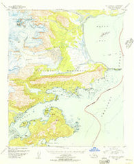 Mount Katmai B-1 Alaska Historical topographic map, 1:63360 scale, 15 X 15 Minute, Year 1951