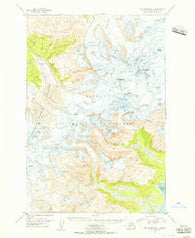 Mount Katmai B-2 Alaska Historical topographic map, 1:63360 scale, 15 X 15 Minute, Year 1951