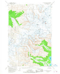 Mount Katmai B-2 Alaska Historical topographic map, 1:63360 scale, 15 X 15 Minute, Year 1951