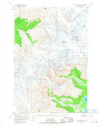 Mount Katmai B-2 Alaska Historical topographic map, 1:63360 scale, 15 X 15 Minute, Year 1951