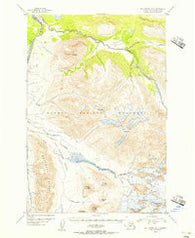 Mount Katmai B-4 Alaska Historical topographic map, 1:63360 scale, 15 X 15 Minute, Year 1951