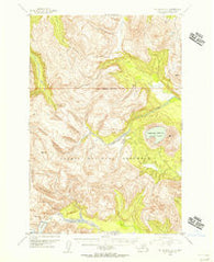 Mount Katmai C-1 Alaska Historical topographic map, 1:63360 scale, 15 X 15 Minute, Year 1951