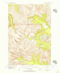 Mount Katmai C-1 Alaska Historical topographic map, 1:63360 scale, 15 X 15 Minute, Year 1951