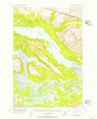 Mount Katmai C-4 Alaska Historical topographic map, 1:63360 scale, 15 X 15 Minute, Year 1951