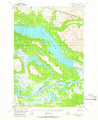 Mount Katmai C-4 Alaska Historical topographic map, 1:63360 scale, 15 X 15 Minute, Year 1951