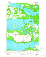 Mount Katmai C-5 Alaska Historical topographic map, 1:63360 scale, 15 X 15 Minute, Year 1953