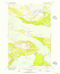 Mount Katmai C-6 Alaska Historical topographic map, 1:63360 scale, 15 X 15 Minute, Year 1951