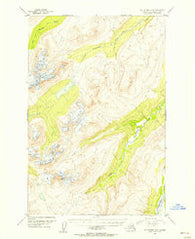 Mount Katmai D-2 Alaska Historical topographic map, 1:63360 scale, 15 X 15 Minute, Year 1951