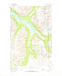 Mount Katmai D-3 Alaska Historical topographic map, 1:63360 scale, 15 X 15 Minute, Year 1951