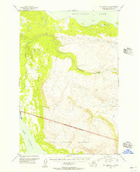 Mount Katmai D-5 Alaska Historical topographic map, 1:63360 scale, 15 X 15 Minute, Year 1951
