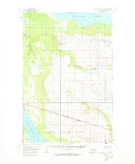 Mount Katmai D-5 Alaska Historical topographic map, 1:63360 scale, 15 X 15 Minute, Year 1951