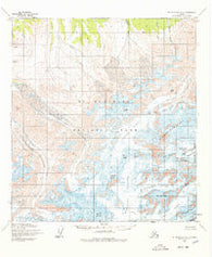Mount McKinley A-3 Alaska Historical topographic map, 1:63360 scale, 15 X 15 Minute, Year 1954