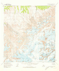 Mount McKinley A-3 Alaska Historical topographic map, 1:63360 scale, 15 X 15 Minute, Year 1954