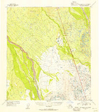 Mount McKinley A-5 Alaska Historical topographic map, 1:63360 scale, 15 X 15 Minute, Year 1954