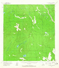 Mount McKinley A-6 Alaska Historical topographic map, 1:63360 scale, 15 X 15 Minute, Year 1958