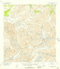 Mount McKinley B-1 Alaska Historical topographic map, 1:63360 scale, 15 X 15 Minute, Year 1952