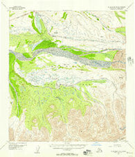 Mount McKinley B-2 Alaska Historical topographic map, 1:63360 scale, 15 X 15 Minute, Year 1952
