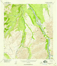 Mount McKinley C-1 Alaska Historical topographic map, 1:63360 scale, 15 X 15 Minute, Year 1952